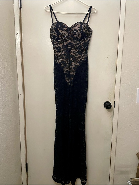 Dolls Kill Pants - Dolls Kill Current Mood Black lace jumpsuit size medium new with tags